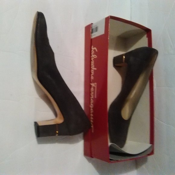 Salvatore Ferragamo Shoes with box Size8 4A - Picture 8 of 9